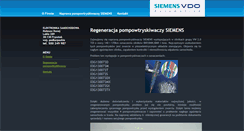Desktop Screenshot of pompowtryskisiemens.pl
